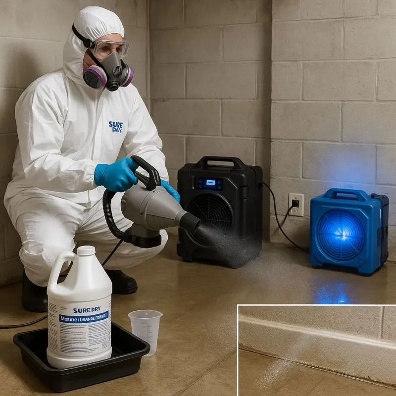 Sanitization and Odor Removal process in Springfield, TN